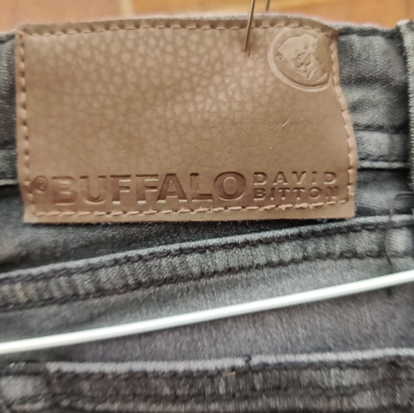 🔥 David Bitton Buffalo Black Boys Jeans - Picture 3 of 7